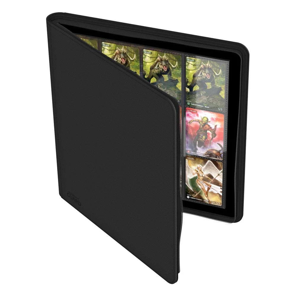 Ultimate Guard Zipfolio (480 double-sleeved cards) 24-Pocket 70 x 94 mm Xenoskin - Black
